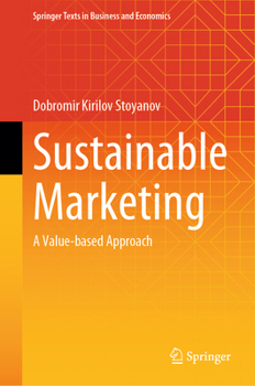 Hardcover Sustainable Marketing: A Value-Based Approach Book