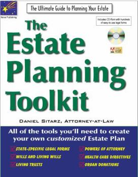 Paperback The Estate Planning Toolkit: The Ultimate Guide to Planning Your Estate [With CDROM] Book