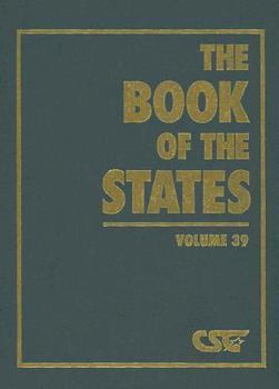 Hardcover The Book of the States, 2007: 39 Book