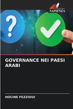 Paperback Governance Nei Paesi Arabi [Italian] Book