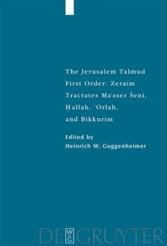 Hardcover Tractates Ma'aser Seni, Hallah, 'Orlah, and Bikkurim Book