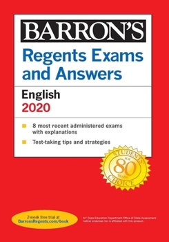Paperback Regents Exams and Answers: English 2020 Book