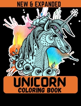 Paperback Unicorn Coloring Book (New & Expanded): 38 different design Book