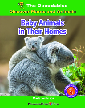 Hardcover Baby Animals in Their Homes Book