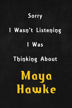 Sorry I wasn't listening, I was thinking about Daisy Ridley: 6x9 inch lined Notebook/Journal/Diary perfect gift for all men, women, boys and girls who are fans of films, series and Tv shows ...