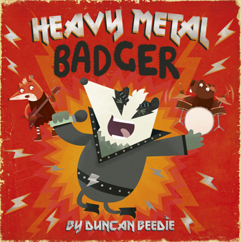Hardcover Heavy Metal Badger Book