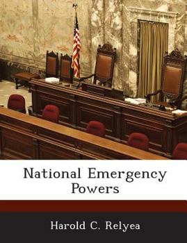 Paperback National Emergency Powers Book