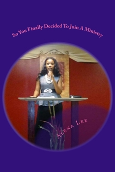 Paperback So You Finally Decided To Join A Ministry Book