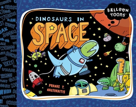 Hardcover Dinosaurs in Space Book