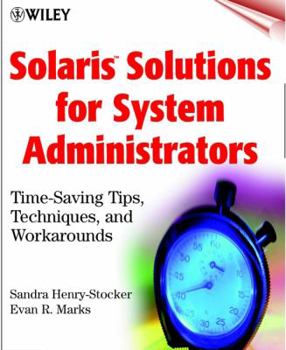 Paperback Solaris Solutions for System Administrators Book