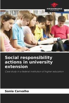 Paperback Social responsibility actions in university extension Book