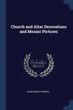 Paperback Church and Altar Decorations and Mosaic Pictures Book