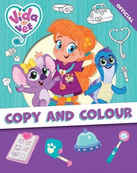 Paperback Vida the Vet: My Colouring Book