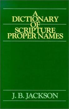 Paperback Dictionary Scrip Proper Names: Book