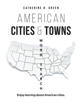 Paperback American Cities and Towns: Word Search Book