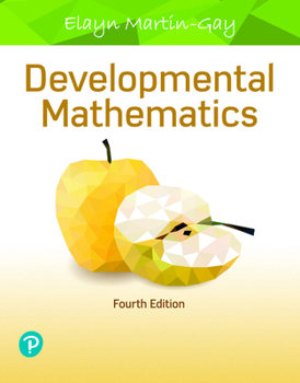 Paperback Developmental Mathematics Book