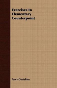 Paperback Exercises in Elementary Counterpoint Book