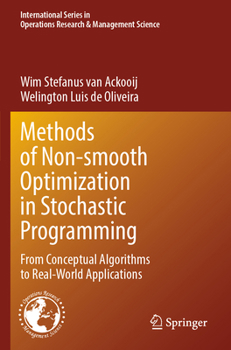 Paperback Methods of Nonsmooth Optimization in Stochastic Programming: From Conceptual Algorithms to Real-World Applications Book