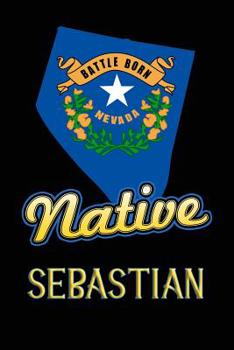 Paperback Nevada Native Sebastian: College Ruled Composition Book