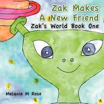 Paperback Zak Makes a New Friend: Zak's World Book One Book