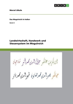 Paperback Landwirtschaft, Handwerk und Steuersystem im Mogulreich [German] Book