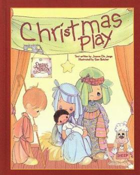 Hardcover Precious Moments Christmas Play Book