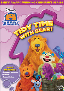 DVD Bear in the Big Blue House: Tidy Time with Bear! Book