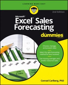 Paperback Excel Sales Forecasting for Dummies Book