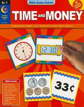 Paperback Time and Money, Grade 1 Book