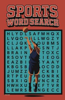SPORTS WORD SEARCH: 50 Puzzles Inspired by Sports, Athletes, and Games (Reeder Road Puzzles)
