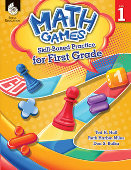 Paperback Math Games: Skill-Based Practice for First Grade Book