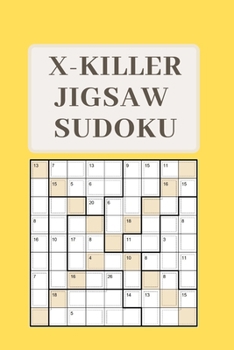 Paperback X-Killer Jigsaw Sudoku: 185 Great Puzzles Book