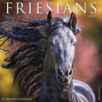 Calendar Friesians 2022 Wall Calendar Horses) Book