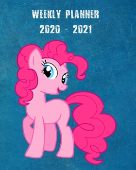 Paperback 2020-2021 Weekly Planner: 2 Year Weekly & Monthly View Organizer & Agenda with To-Do's - Comic Design Book