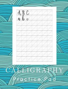 Paperback Calligraphy Practice Pad: calligraphy training book - 160 sheet pad Book