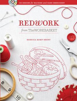 Paperback Redwork from the Workbasket [With CDROM] Book