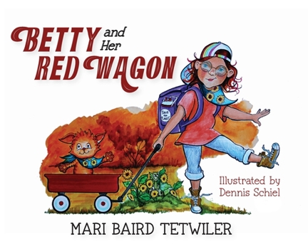 Hardcover Betty and Her Red Wagon Book