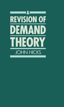 Paperback A Revision of Demand Theory Book