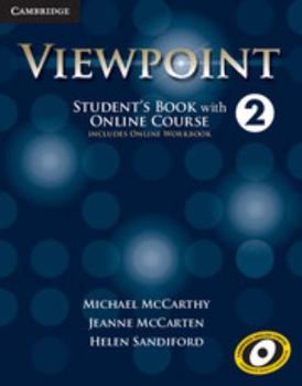 Paperback Viewpoint Level 2 Student's Book with Online Course (Includes Online Workbook) [With Access Code] Book