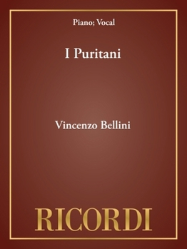 Paperback I Puritani: Vocal Score Book