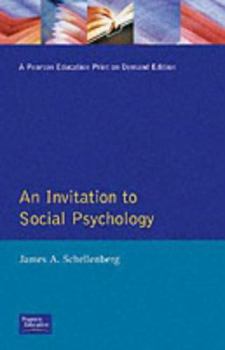 Paperback An Invitation Social Psychology Book