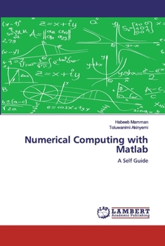 Paperback Numerical Computing with Matlab Book