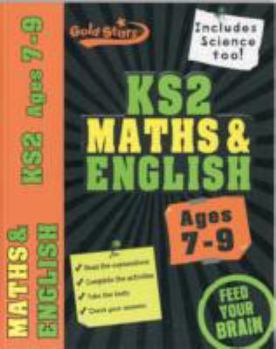 Paperback Gold Stars Bindup Workbook: KS2 Maths, English, 7-9 Book
