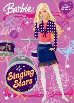 Paperback SINGING STARS-BARBIE Book