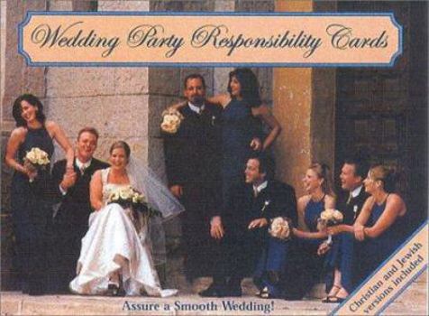 Paperback Wedding Party Responsibility Cards: Assure a Smooth Wedding! Book