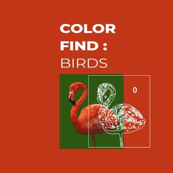 Paperback Color Find: Birds: Color by number activity book