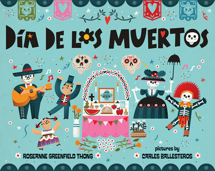 Paperback Dia de Los Muertos Book