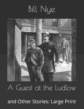 Paperback A Guest at the Ludlow: and Other Stories: Large Print Book