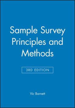 Paperback Sample Survey Principles and Methods Book
