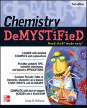 Paperback Chemistry Demystified, Second Edition Book